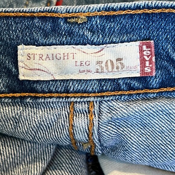 Vintage Levi's 505 Straight Leg Jeans Size 10 Short - Picture 8 of 8